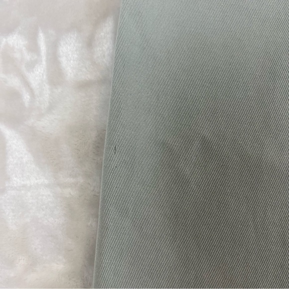 Zara Tan Khaki Cropped Pants Womens Size Large High Waisted Casual Workwear - Picture 12 of 12